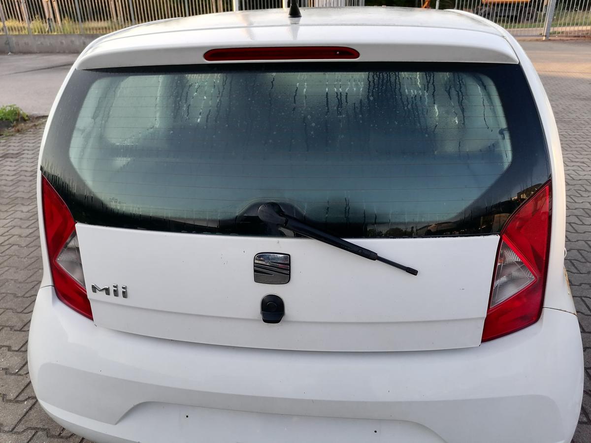 Seat Mii original Heckklappe mit Heckscheibe LB9A Candyweiss Bj.2012